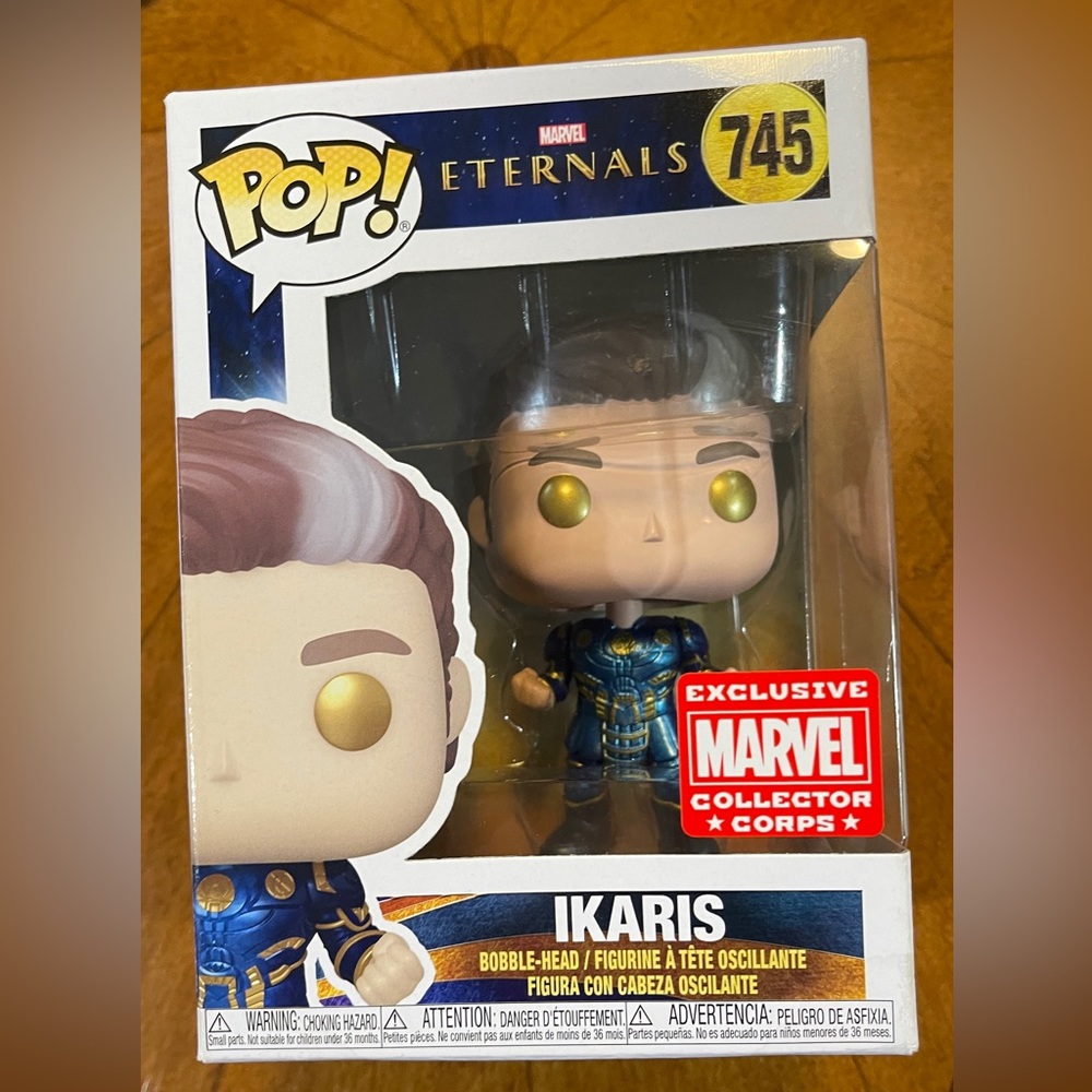 Funko Pop Ikaris #745‎ Marvel Eternals Avengers Movie Figure Collector